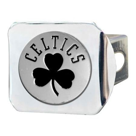 Fanmats NBA - Boston Celtics - 3-D Chrome Hitch Cover 3-3/8" x 4" - 15114 15114